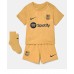 Barcelona Ousmane Dembele #7 kläder Barn 2022-23 Bortatröja Kortärmad (+ korta byxor)